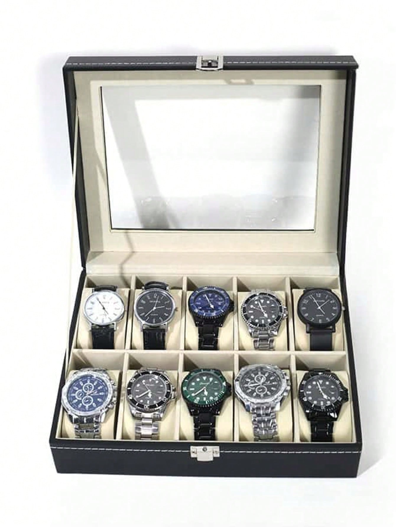 Scatola Porta Orologi in Pelle - Watch Display Box recensione e prezzo