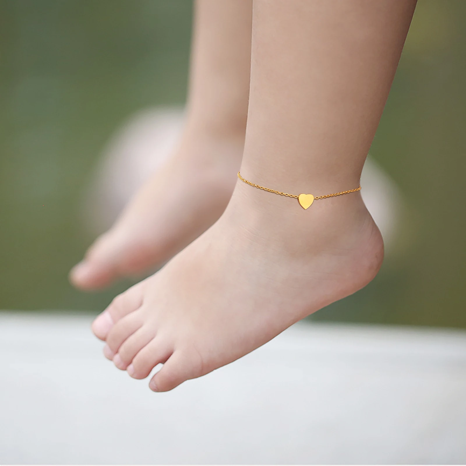 Cavigliera a forma di cuore pe - Jc Jewelry & Watches Photos recensione e prezzo